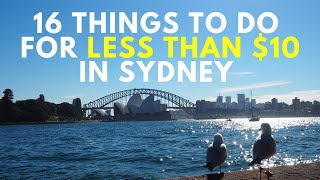 Super CHEAP Things to Do in Sydney for LESS THAN $10