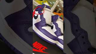 unboxing A J 1 GS  “Court Purple” 555088 500,how about send it to girlfriend?