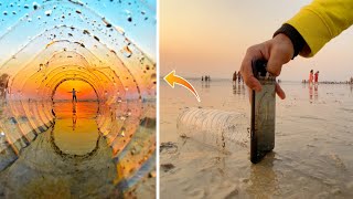 Creative Mobile Photography With Water Bottle To Go Viral #shorts