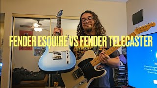 Fender Telecaster VS Fender Esquire, Comparison Tone Test