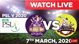 Lahore Qalandars vs Quetta Gladiators Highlights - Match 21 - 7 Mar|