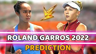 Leylah Fernandez vs Amanda Anisimova - Roland Garros 2022 R4 ● Prediction