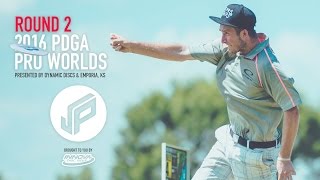 2016 PDGA Pro Worlds Round 2 | McBeth,Wysocki,Locastro,Koling