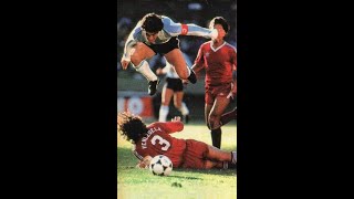 MAradona -  09/06/1985 Argentina 3 - Venezuela 0 - Eliminatorias Mexico 86   Jugadas de Diego /goles