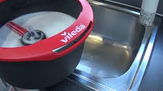 Vileda Spin And Clean Mop Review and Demonstration