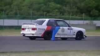 舞洲ＴＪジムカーナ第２戦　ＢＭＷ　Ｅ３０　Ｍ３　ベスト動画