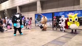 ファンタシースター感謝祭2016 in東京 コスプレ撮影コーナーにて