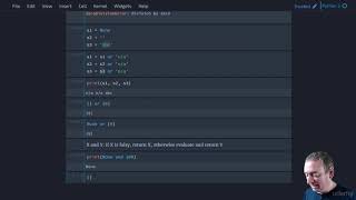 Python 3: Deep Dive (Part 1) : Booleans: Boolean Operators - Coding