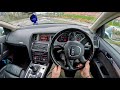 2008 Audi Q7 [3.0 TDI Quattro 233HP] |0-100| POV Test Drive #1665 Joe Black