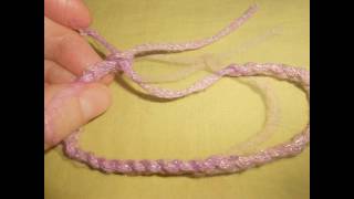 braided bracelet - braccialetto intrecciato