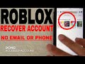 ✅  How To Recover Roblox Account No Email or Phone From Start To Finish 🔴