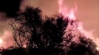 Incendio a Lipari, le fiamme minacciano le case