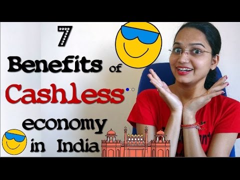 7 Benefits Of Cashless Economy In India [Hindi] | Cashless Economy ...