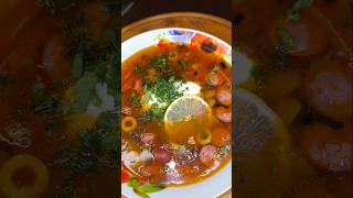 Как приготовить настоящую солянку: классический рецепт с мясом#солянка #еда