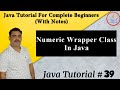 Numeric Wrapper Class In Java || Basic Understanding In Java || By Harvinder Singh