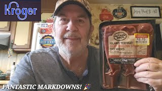 Kroger Haul! 🛒 Fantastic Markdowns! 🎉 Note: Recorded Before I Was In The Hospital. 🏥