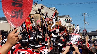 上之町だんじり曳行：濱八町だんじり祭＿パレード・大津神社・ララロード