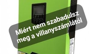 Az off grid hibrid inverterek hátrányai