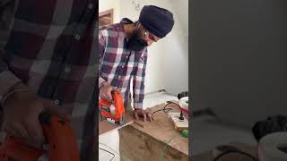 ਅੱਜ ਆਪਾਂ ਵਰਤੀ ਨਵੀਂ ਜਿਗ ਸਾਅ #viralvideo #viralreels #viralshorts #jigsaw #carpenter