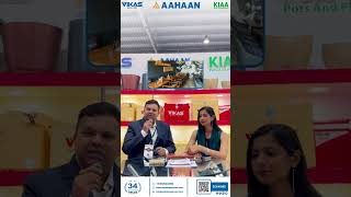 ✨Aahaan Polycare at Khadhya Khurak Expo 2024 | Interactive Session with Abhinav Halani \u0026 Expo Tour 🎥