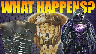 COD AW: GRAND MASTER PRESTIGE - WHAT HAPPENS? ( Prestige Unlocks, Stats, and Gear!)