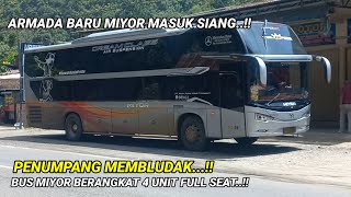 MASIH TERANG TIBA DI PADANG‼️BUS MIYOR BERJULUKAN VELLAGO MASUK SIANG