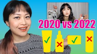 My Skincare Routine: 2022 vs 2020