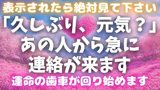 見れたら奇跡が起こります🌈あの人から急に連絡が来て2人の恋が加速します💖恋愛運アップ #恋愛成就 #復縁 #片思い #両思い #好きな人 #ツインレイ #元カノ #元カレ #歳の差 #縁結び