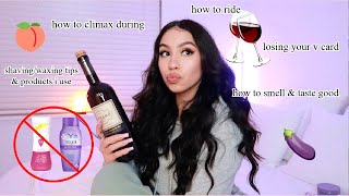 Answering TMI girl talk questions you're too afraid to ask your friends *tipsy*