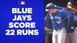 Hottest team in baseball?! Blue Jays GO OFF for 22 runs against the Orioles!