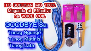 Paano Magpalit ng Voice Coil Ng Microphone? Ito ang Solusyon sa Tunog Ngungong Microphone! #karaoke