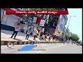 విశాఖలో గొడుగు మాస్క్ ఉంటేనే మద్యం v6 telugu news