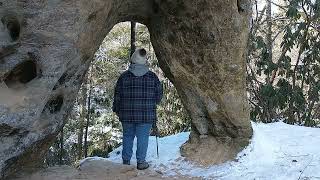 Silent Hike to Angel Windows l Red River Gorge