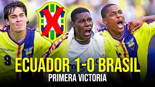 ¡Primera VICTORIA de ECUADOR vs BRASIL en la HISTORIA! | RESUMEN | Eliminatorias Sudamericanas 2002
