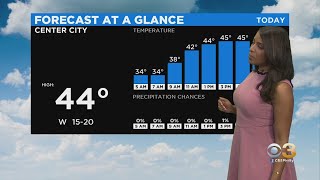 Philadelphia Weather: Bitterly Cold Wind Chills Friday Morning