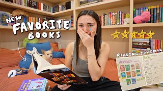 READING DIARIES ⭐️ | 5 star books that are SO underrated, reading journal, bookshelf re-organization