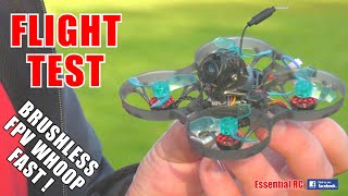 Eachine Novice-I 1-2S Whoop FPV Racing Drone RTF w/ TX & VR Goggles: ESSENTIAL RC FLIGHT TEST