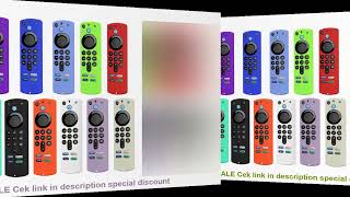 Silicone Remote Pretective Cover For Fire Stick 4K MAX/ 3rd Gen Fire TV Remote Case Glow in The Dark