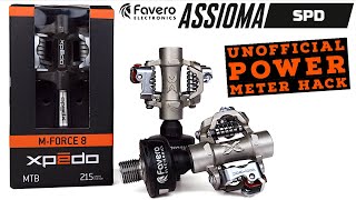 Assioma SPD Power Meter Pedals w/ Xpedo M-Force 8 || SPD Power Pedals for MTB/Gravel/Road 🚲⚡️