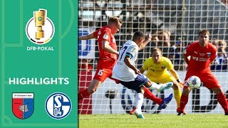 Successful Wagner debut | Drochtersen/Assel vs. Schalke 04 0-5 | Highlights | DFB-Pokal | 1st Round