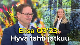 Elisa Q3'23: Hyvä tahti jatkuu