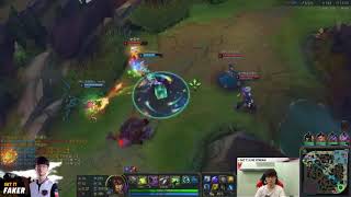 Faker Stream Cassiopeia vs Ryze Mid 8.7