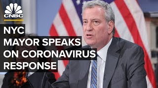 New York City mayor addresses coronavirus as cases in the state rise – 3/9/2020