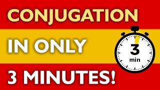 Master Spanish Conjugation in Minutes | Simple Beginner’s Guide