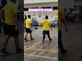 Funny moment (Badminton ritual) - How to overcome nervous in court #foryou #badminton