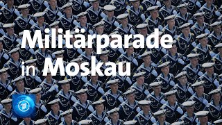 Militärparade in Moskau