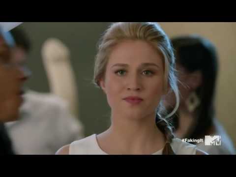 Who does karma end up with in faking it?