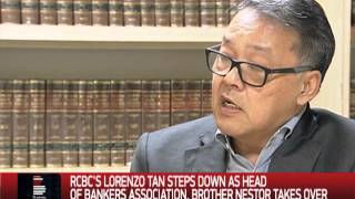 RCBC's Lorenzo Tan steps down as head of bankers' group