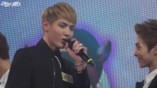 【ALL for KRIS】130729 中国爱大歌会Recording Kris' ComplainKris