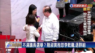 不滿曾麗燕任議長？ 國民黨團群組爆退出潮－民視新聞